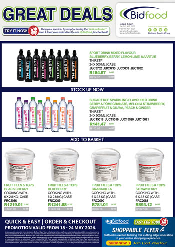 Great Deals Promotion Valid From 18 - 24 May 2026 - Visit MyBidfood To Shop Online