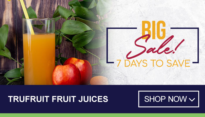 7 Days Big Sale on Trufruit Fruit Juices - visit MyBidfood to shop now