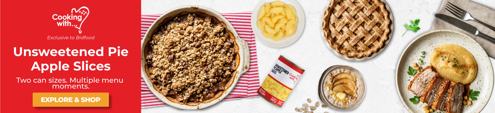 Unsweetened Pie - Apple Slices - Explore & Shop