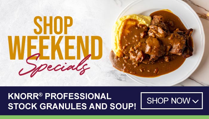 Weekend Specials on Knorr Professional Stock Granules And Soup - visit MyBidfood to shop now