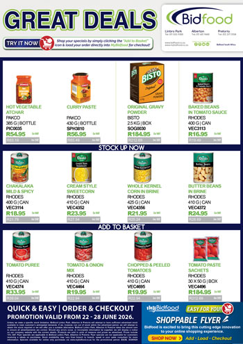 View Our Interactive Shoppable Flyer - Back to Back Deals From 24 - 30 June 2026 - Add, Load and Checkout