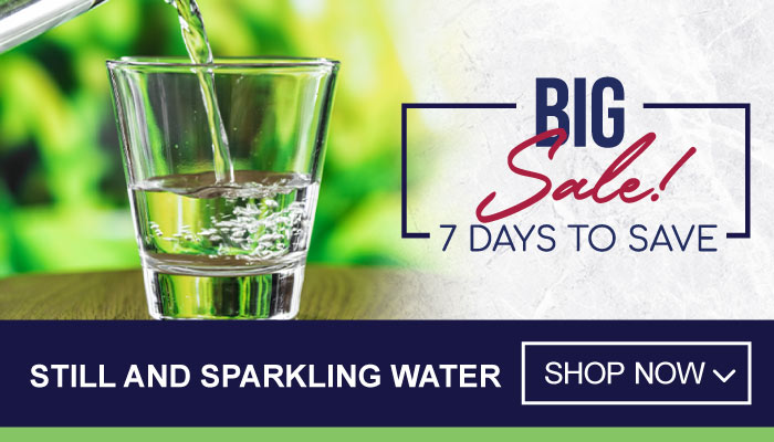 7 Days Big Sale on Still And Sparkling Water - visit MyBidfood to shop now