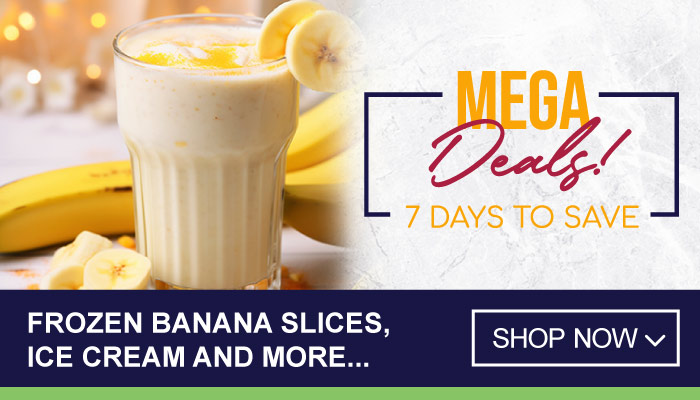 7 Days Mega Deals on Frozen Banana Slices, Ice Cream and more - visit MyBidfood to shop now