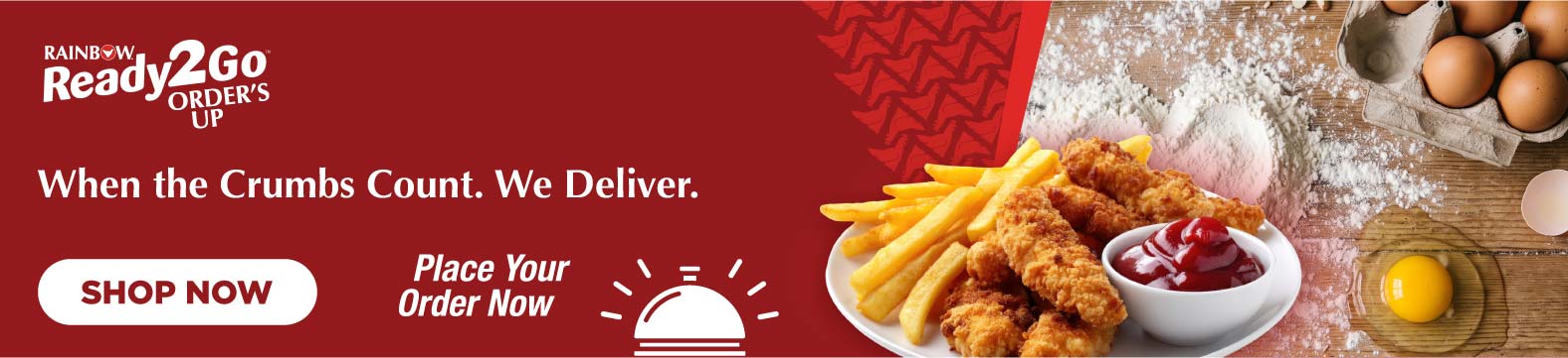 Rainbow - Ready 2 Go - When the Crumbs Count. We Deliver. - Shop Now