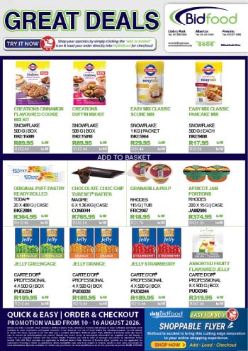 Great Deals on Promotion During 10 - 16 August 2026 - Viewing Online Has Never Been Easier