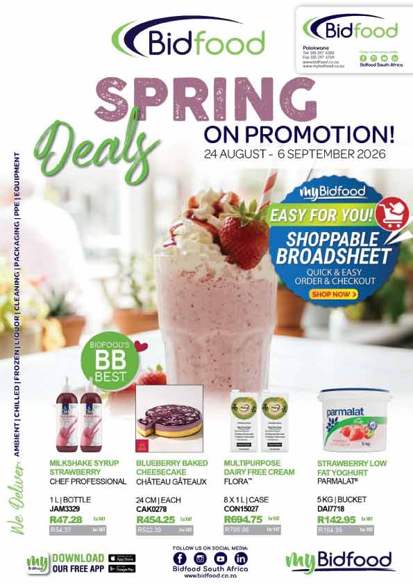 View Our Interactive Shoppable Broadsheet - Spring Deals From 24 August - 06 September 2026 - Quick & Easy Order & Checkout