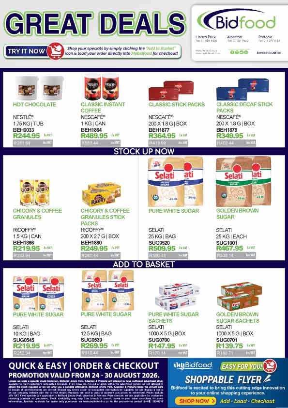 Great Deals on Promotion During 24 - 30 August 2026 - Shop Our Interactive Shoppable Flyer Online