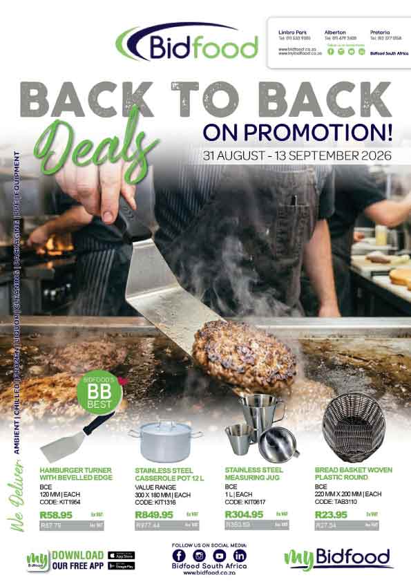 Back to Back Deals on Promotion From 31 August - 13 September 2026 - Catering Equipment, Kitchenware and More
