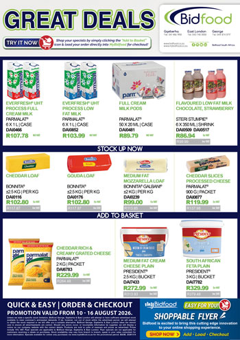 Great Deals on Promotion During 10 - 16 August 2026 - Viewing Online Has Never Been Easier