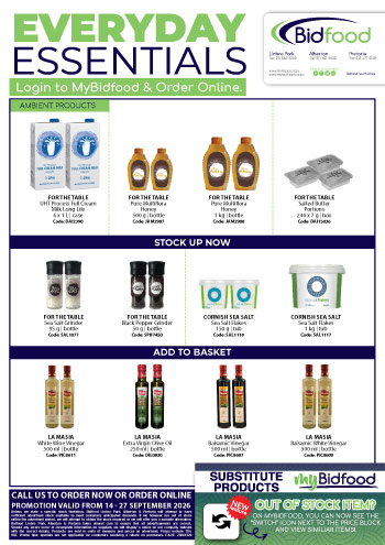 Great Deals on Promotion From 14 - 27 September 2026 - Viewing Online Has Never Been Easier