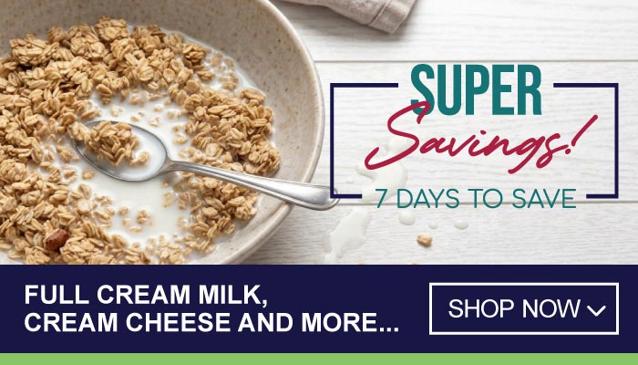 7 Days Massive Savings on Full Cream Milk, Cream Cheese and more - visit MyBidfood to shop now