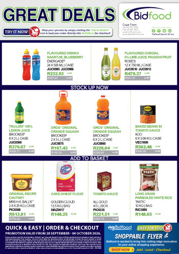 Great Deals on Promotion During 28 September - 04 October 2026 - Viewing Online Has Never Been Easier