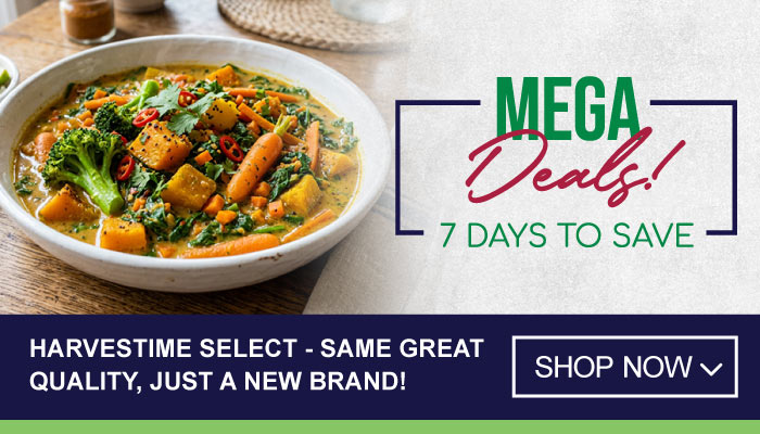 7days Mega Specials on Harvestime Select - Same Great Quality, Just a New Brand!- visit MyBidfood to shop now