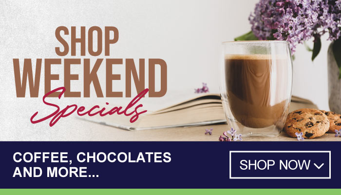 Weekend Specials on Coffee, Chocolates and more - visit MyBidfood to shop now