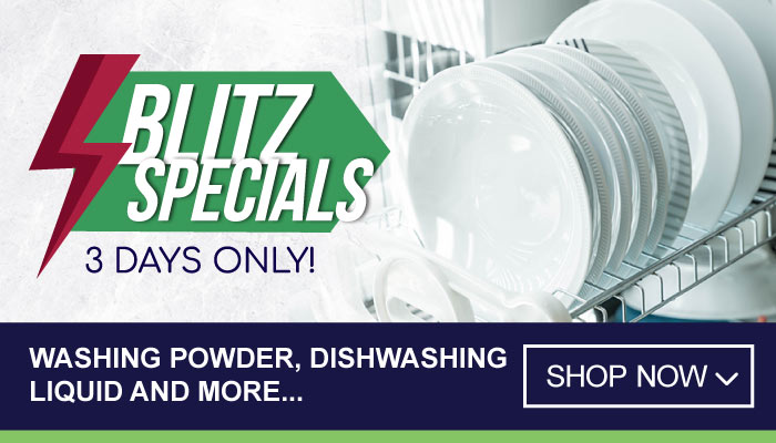 3 Days Blitz Specials on Washing Powder, Dishwashing Liquid and more - visit MyBidfood to shop now