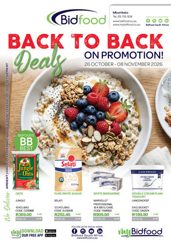 View Our Interactive Broadsheet - Back to Back Deals From 26 October - 08 November 2026 - Login to MyBidfood & Order Online