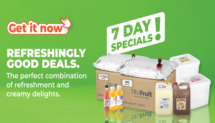 7 Days Super Savings on Refreshingly Good Deals - visit MyBidfood to shop now