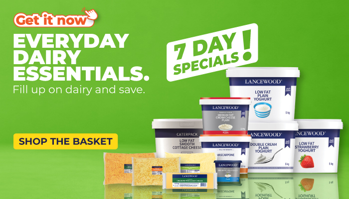 7 Days Specials on Everyday Dairy Essentials - visit MyBidfood to shop now