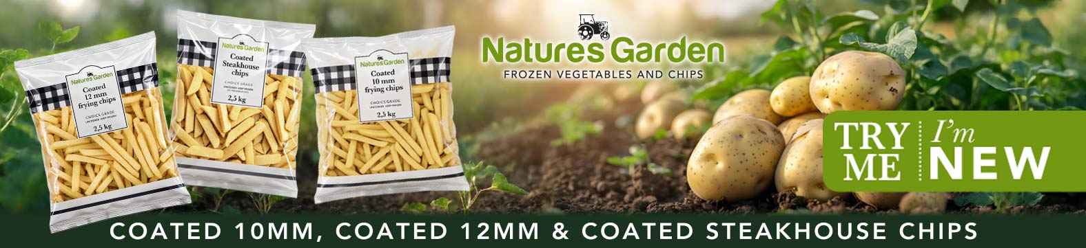 Natures Garden - Frozen Vegetables and Chips - Shop Now!