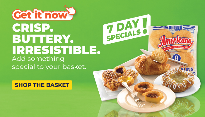 7 day Specials on Irresistible Crisp and Buttery - visit MyBidfood to shop now