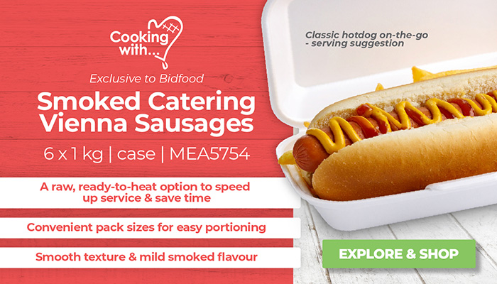 Smoked Catering Vienna Sausages - Raw, ready-to-heat - Explore our interactive shoppable broadsheet. 11 Quality Pork Sausage Products available