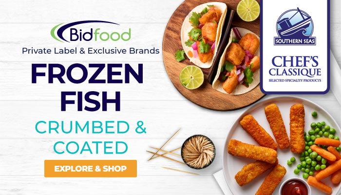 Southern Seas Frozen Fish - Crumbed and Coated - Exclusive to Bidfood Private Label