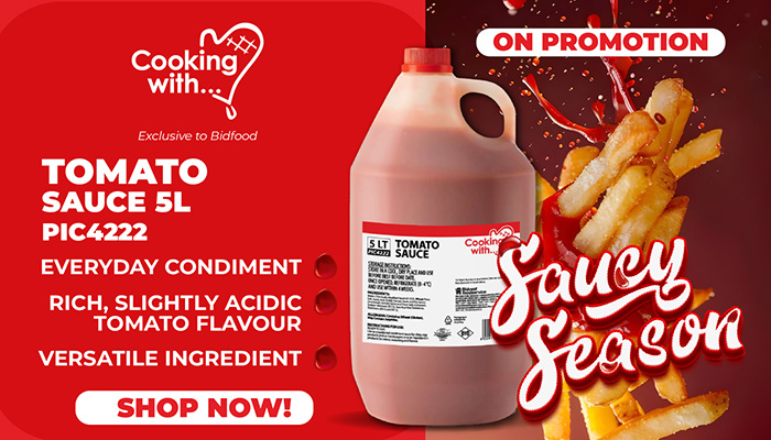 5l Tomato Sauce - Everyday Condiment, Rich and Slightly Acidic Tomato Flavour, Versatile Ingredient