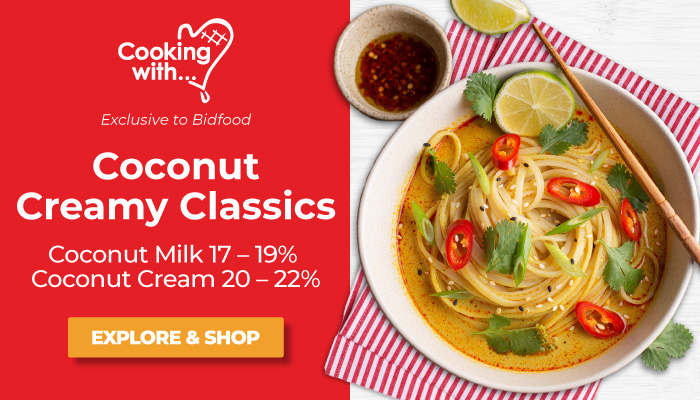 Exclusive to Bidfood - Coconut Creamy Classics