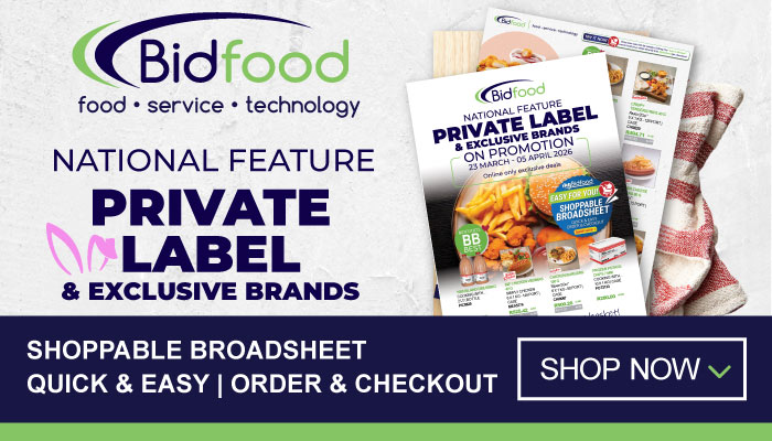 Bidfood - National Feature - Private Label & Exclusive Brands - Shoppable Broadsheet - Quick & Easy - Order & Checkout - Shop Now