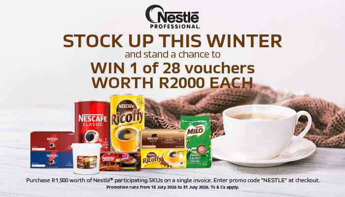 Nestle - Stock up this Winter and Stand a Chance to Win 1 of 28 Vouchers Worth R2000 Each