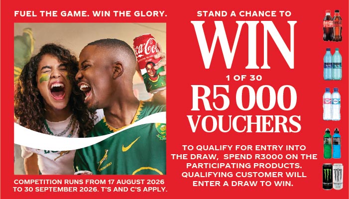 Stand a Chance to Win 1 of 30 R5000 Vouchers