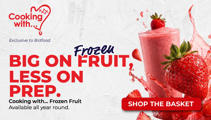 Exclusive to Bidfood - Great Smoothies Start With Frozen Fruit - Shop Now!