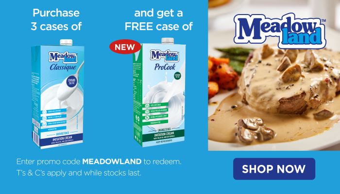 Meadow land - Purchace 3 cases of Classique  end get a Free case of ProCook - Shop Now