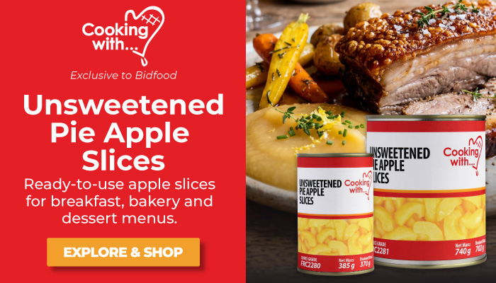 Cooking with - Exclusive to Bidfood - Unsweetend Pie Apple Slices - Explore & Shop