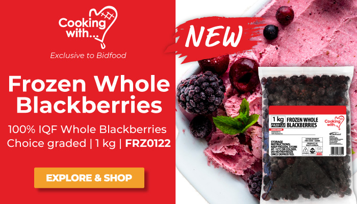 Exclusive to Bidfood - Frozen Whole Blackberries - Shop Now!