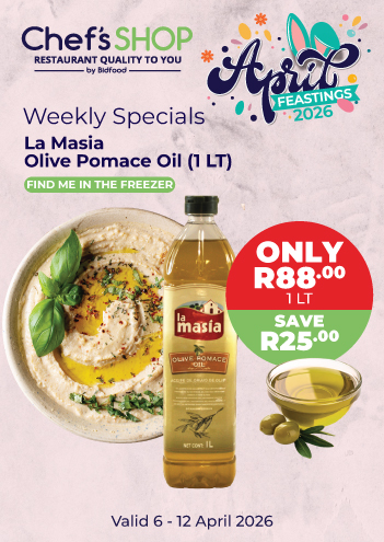 La Masia Olive Pomace Oil - Only R88.00 - 1LT - Save R25.00 - Valid 6 - 12 April 2026