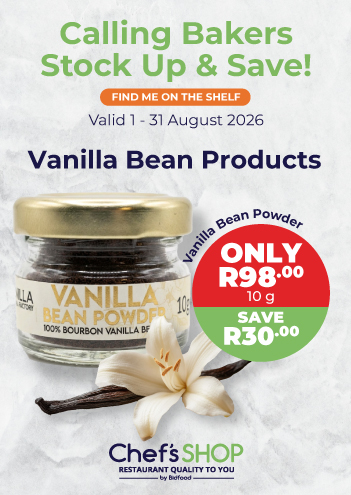 Calling Bakers Stock Up & Save! - Vanilla Bean Powder - Only R98.00 10g - Valid 01 - 31 August 2026