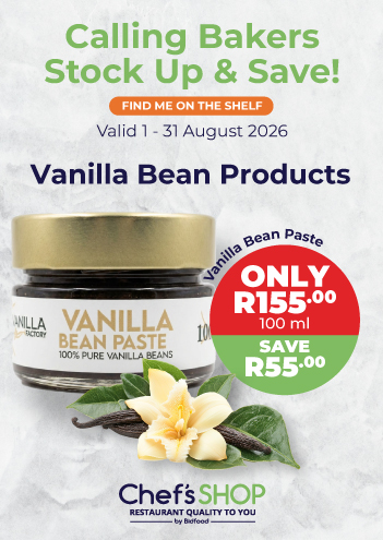 Calling Bakers Stock Up & Save! - Vanilla Bean Paste - Only R155.00 100ml - Valid 01 - 31 August 2026