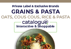 Private Label Product Catalogue – Grains & Pasta
